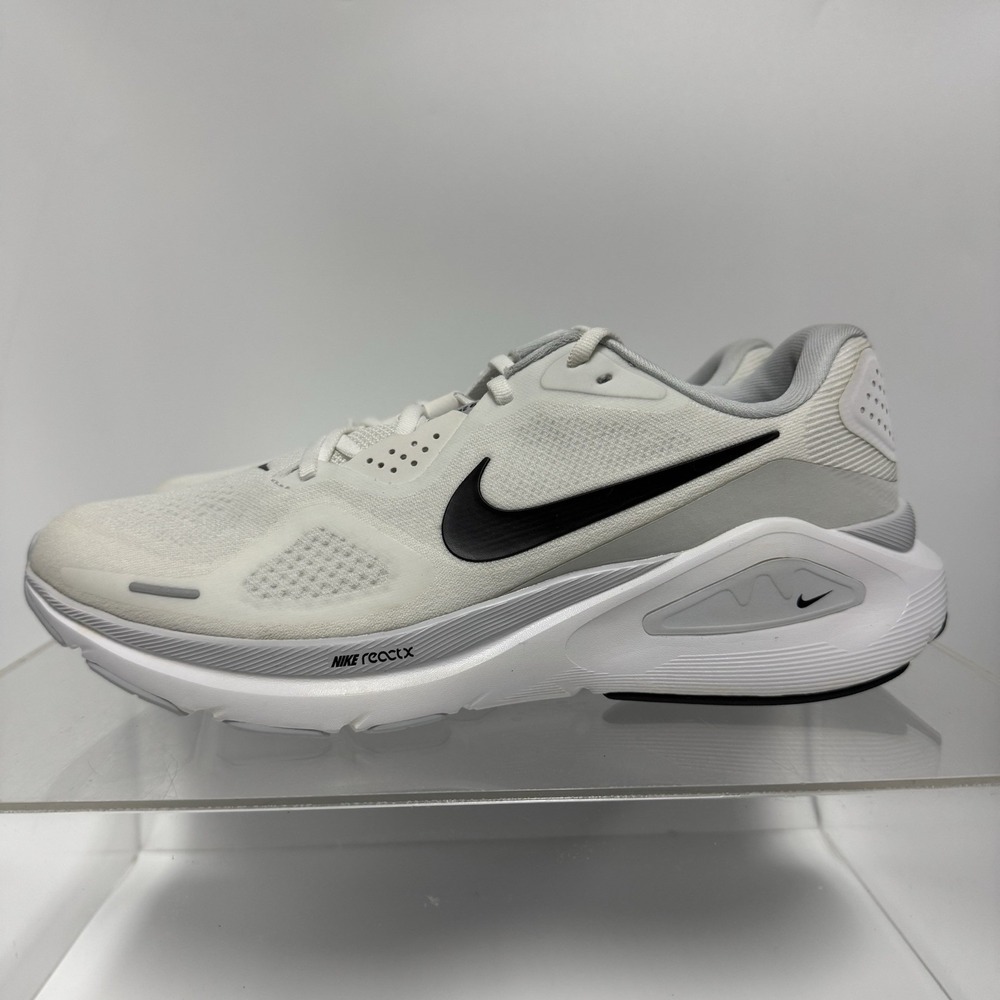 Nike Air Structure 26 White Black HJ1101-101 Running Shoe Women's 11 / Men's 9.5